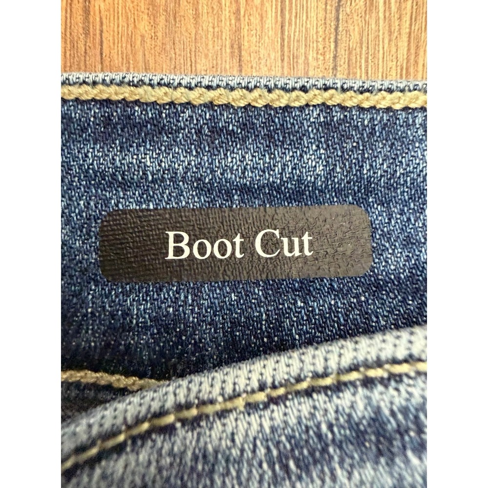 Judy Blue Bootcut Jeans Womens Plus 20W Mid Rise Stretch Blue Denim 32 Inseam - Picture 7 of 10